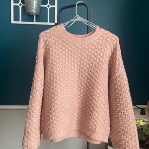 Pink Warm Crew Top Sweater Sale 😎